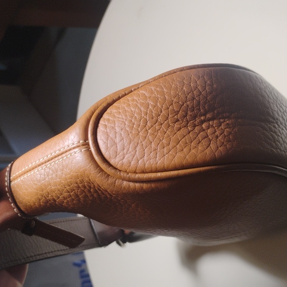Dooney & Bourke Tan and Brown Hobo Bag - Picture 7 of 14